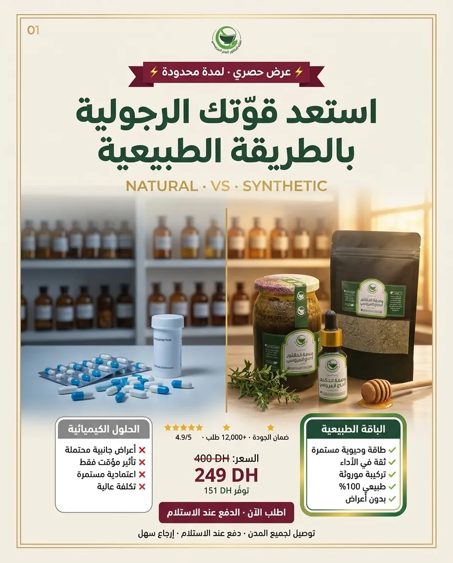 مكونات طبيعية 100%